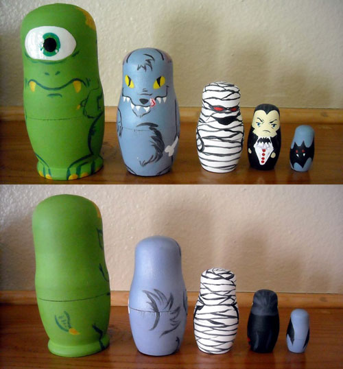 unique nesting dolls