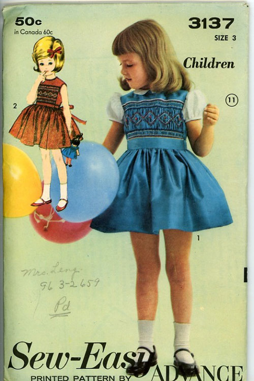 Vintage Mondays Part Deux: Rocking the Smocking | Modern Kiddo