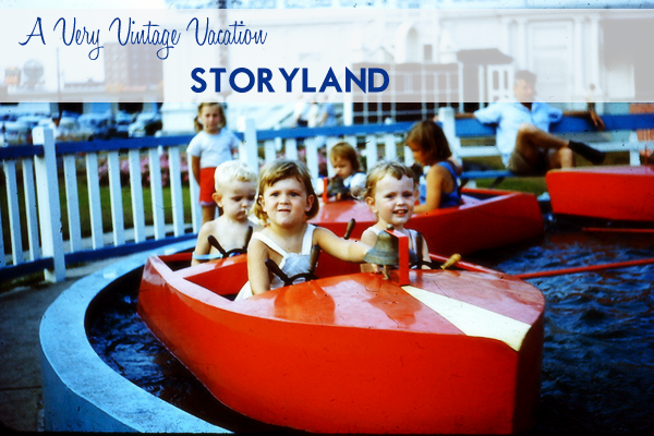 Vintage Childrens Coloring Books to Storyland, Childrens Best